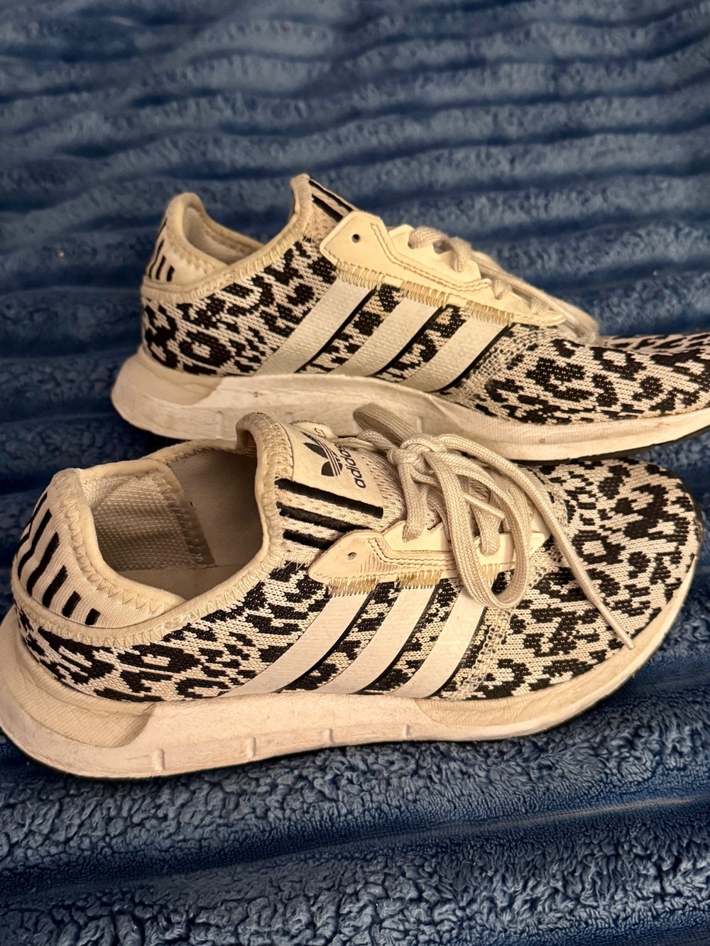 Adidas Swift Run X leopard sneakers 8.5 - Picture 3 of 5